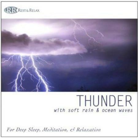 Thunder: With Soft Rain & Ocean Waves Thunderstorm (Best New Wave Music)