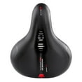thumbnail image 3 of Oversized Comfort Bike Seat Extra Wide Saddle Bicycle Seat Pad Soft Padded Mountain Bike Gel Saddle Seat, 3 of 9