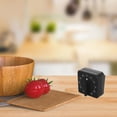 thumbnail image 4 of TABLETREANDS Compact Abs Black Kitchen Timer Mechanical Timer For Cooking And Baking 1Pcs, 4 of 8