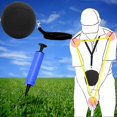 thumbnail image 1 of (black)golf Ball, Golf Training Ball Swing Trainer, Aid Assist Ball Training Teaching, Adjustable Smart Arm Training Posture Tool, 1 of 5
