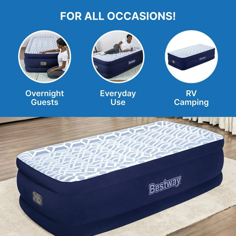 Bestway® Tritech Air Mattress Fashion Flock Twin 20