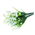 thumbnail image 2 of Fake Flowers Promotion Sale! Nomeni Artificial Flowers Outdoor Flowers No Fade Faux Plants Garden Porch Window Box Decorating Flowers, Home Decor Clearance Sale White, 2 of 6
