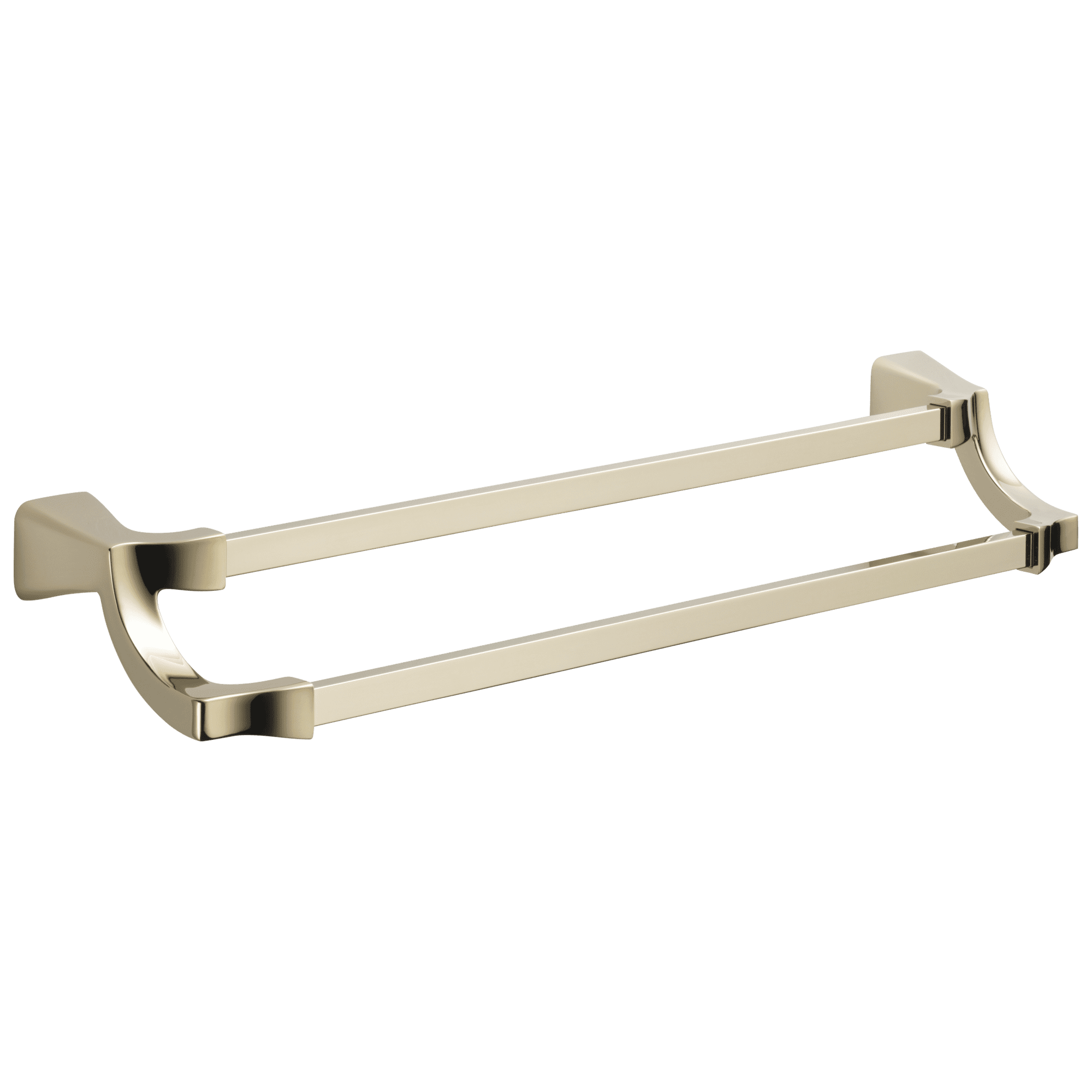 Delta Tesla 24" Double Towel Bar, Polished Nickel