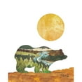 thumbnail image 3 of Rae, Marla 20x24 Black Modern Framed Museum Art Print Titled - Forest Bear, 3 of 5