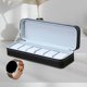 thumbnail image 4 of Estuche Para Relojes, Accesorio De Moda, Caja Para Relojes Para El Hogar, Viajes De Negocios, Para Adultos, 6 Ranuras, 33 X 11 X 7,5 Cm 6 ranuras 33x11x75 cm, 4 of 6