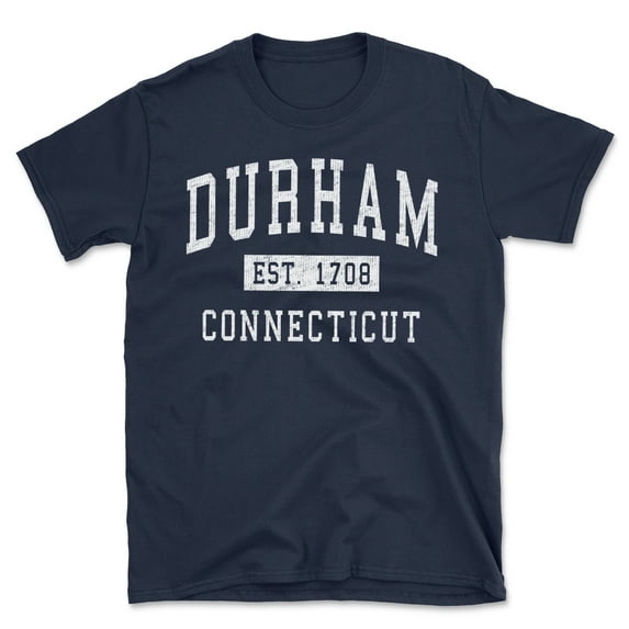 Durham Connecticut Classic Established Men's Cotton T-Shirt