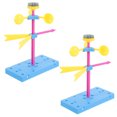 thumbnail image 4 of KAKOWELY 2 veletas de viento para niños, juguete educativo para ensamblar, experimento científico, 4 of 4