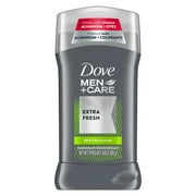 Dove Men+Care Deodorant Stick, Extra Fresh 3.0 oz (Pack of 24)