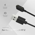 thumbnail image 3 of 1m USB Magnetic Charging Cable Watch Charger for Huawei Watch Fit 2 (Black), 3 of 9