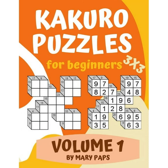 Kakuro Puzzle Book for Kids and Adults: Kakuro Puzzle For Beginners: 3X3 Grid (Paperback)