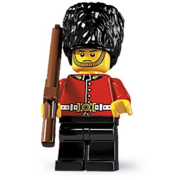 LEGO Minifigures Series 5 steadfast Royal Guard COLLECTIBLE Figure protector furry hat ceremonial rifle