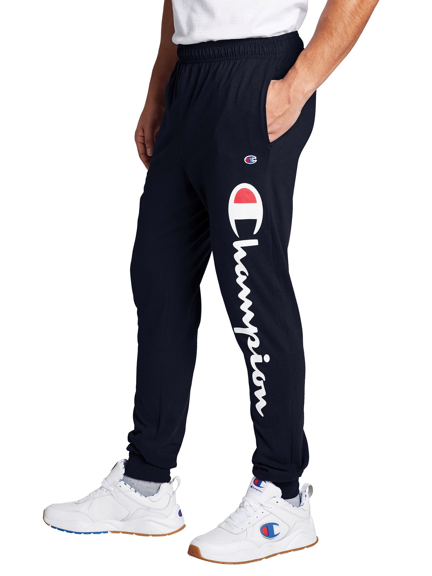 champion men's classic jersey joggers