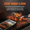 thumbnail image 4 of Yukon Glory 5-Pc Sear N Serve Cast Iron Grilling Set with Tray for BBQ, Fish, & Vegetable, 4 of 8