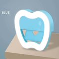 thumbnail image 1 of de lámpara Selfie para cámara de teléfono / tableta Luz de forma forma forma forma de relleno con clip portátil - Azul Hugo Luz del anillo del teléfono, 1 of 6