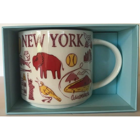 Starbucks Been There Series Collection New York Coffee Mug New With Box
