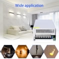 thumbnail image 1 of Convertidor de voltaje AC 100-240V a DC 48V 10.4A 500W Transformador de voltaje Conmutación regulada Fuentes de alimentación Adaptador Convertidor para tiras Luz Cámara Proyecto de computadora Radio Andoer Convertidor de voltaje, 1 of 7