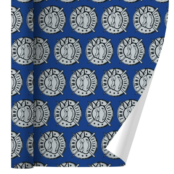 Teenage Mutant Ninja Turtles Rebels Badge Gift Wrap Wrapping Paper Rolls