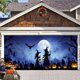 thumbnail image 4 of Crea Un Ambiente De Halloween Con Banderas Para Garaje Súper Geniales Que Atraen Fácilmente A Los Niños Y Vecinos. ¡Ven Y Disfruta De La Fiesta!2, 4 of 4