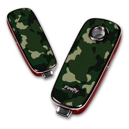 MightySkins Skin For Firefly Vaporizer – Gray Camo | Protective, Durable, and Unique Vinyl Decal wrap cover | Easy To Apply, Remove, and Change Styles | Made in the (Best Box Style Vaporizer)