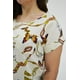 thumbnail image 4 of Blusa manga corta Roman Fashion /Tallas Extras, 5523 (Beige) beige 42 Roman Fashion BL-JON-5523-BEIGE, 4 of 7