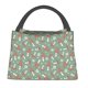 thumbnail image 1 of Disketp Retro Hippie Groovy Mushroom Bolsa Térmica Estampada, Bolsa Térmica Aislante para Almuerzo, Playa y Campamento, 1 of 6