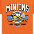 thumbnail image 3 of Despicable Me Minions - College Style Make Yourself Heard - Toddler & Youth Short Sleeve Graphic T-Shirt, 3 of 6