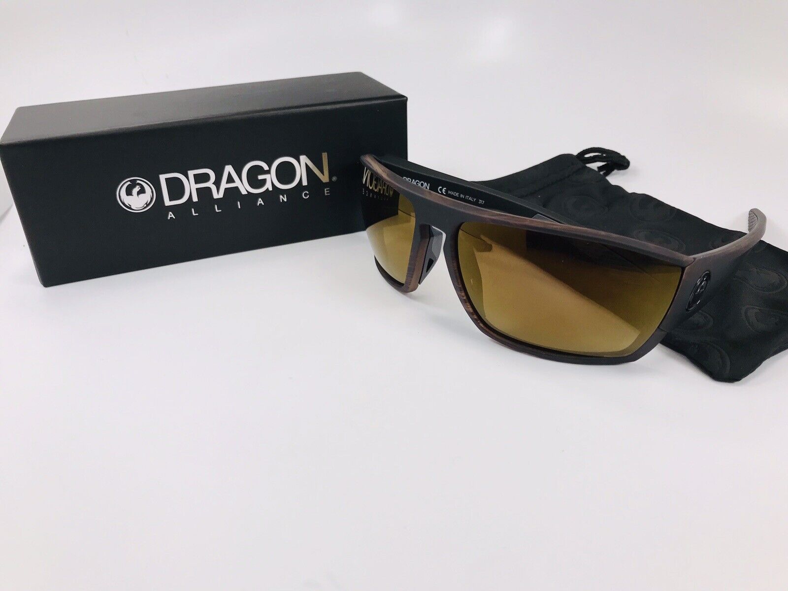 Dragon Compass LL Ion Matte Midnight Tortoise Blue 100% UV 