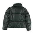 thumbnail image 2 of Levi's Manteau Matelassé en Similicuir pour Femme, Vert, Grand, 2 of 2