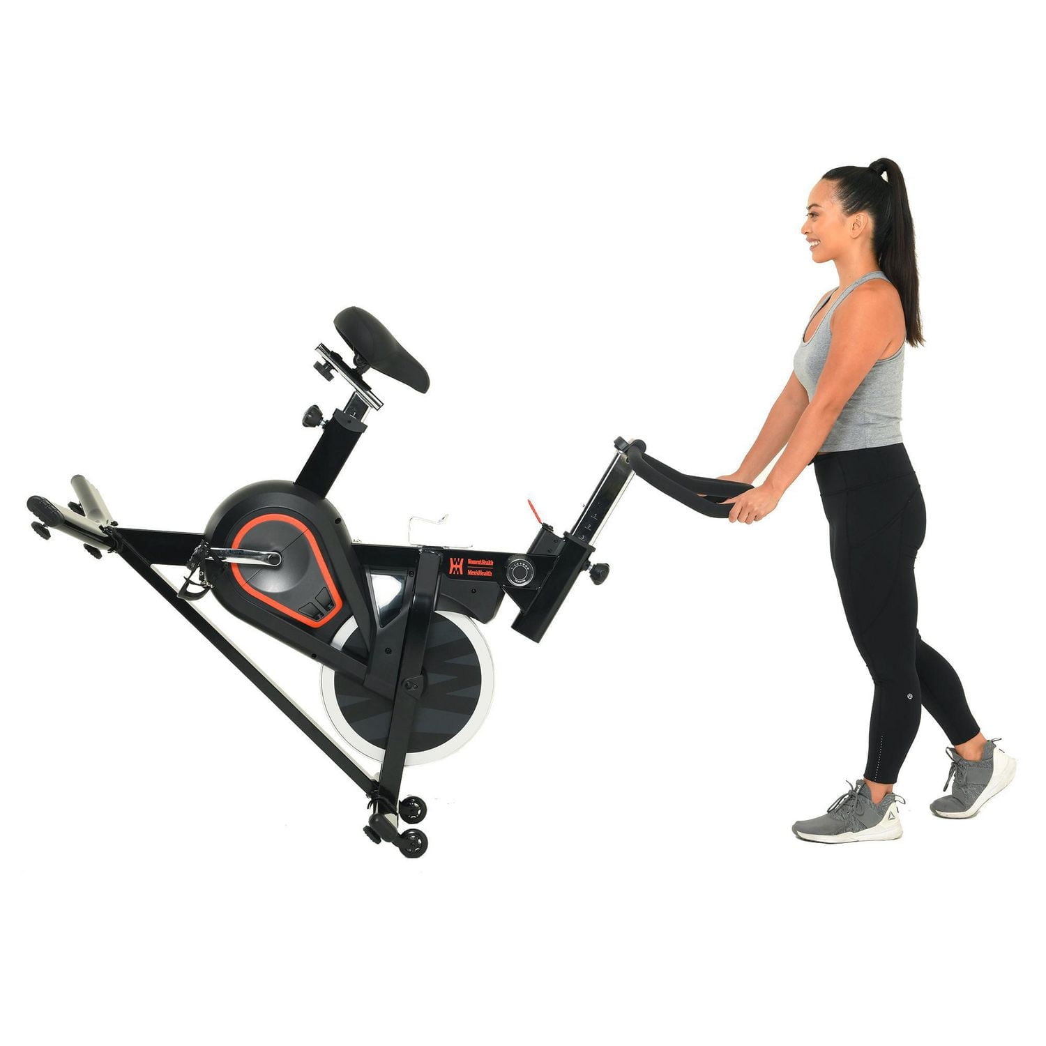 Women’s Health Men’s Health Eclipse Bluetooth Indoor Cycling Bike with MyCloudFitness App