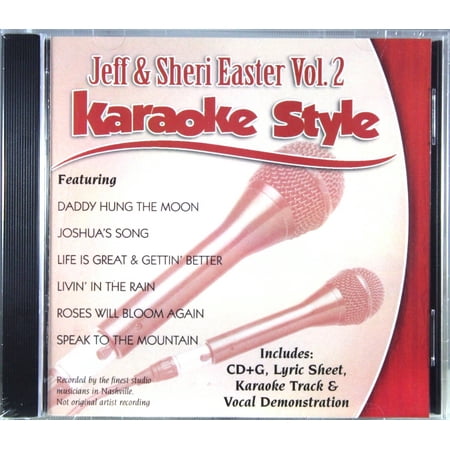 Jeff and Sheri Easter Volume 2 Daywind Christian Karaoke Style NEW CD+G 6 (The Best Of Jeff And Sheri Easter)