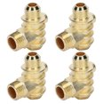 thumbnail image 2 of Male Threaded Tube, Portable  Air Compressor Check Valve, High Reliability for Pneumatic Fitting General Purpose Air Compressors Professional Use, 2 of 7
