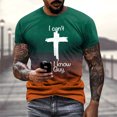 thumbnail image 2 of Camisetas Para Hombre, Blusa Larga Ajustada Con Botones Y Manga Larga Lisa, Camisa Informal Con Cuello En V, Blusa De Color Para Hombre, 2 of 6