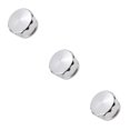 thumbnail image 3 of ZheElen Durable Tank Cap Reliable And Easy To Install Cap For Tank Aesthetic Alloy Fuels Tank Cap Tank Caps Welding Cover silver HJG01-51mm 3Set, 3 of 6