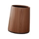 thumbnail image 4 of Cubo de basura doméstico sin tapa Cubo de basura de moda Cesto de basura Cesto de papel para S marrón, 4 of 9