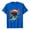 11#Blue1126, variant on Boys Basketball T-Shirt Short Sleeve Round Neck T Shirt for Children, Sizes 2-13