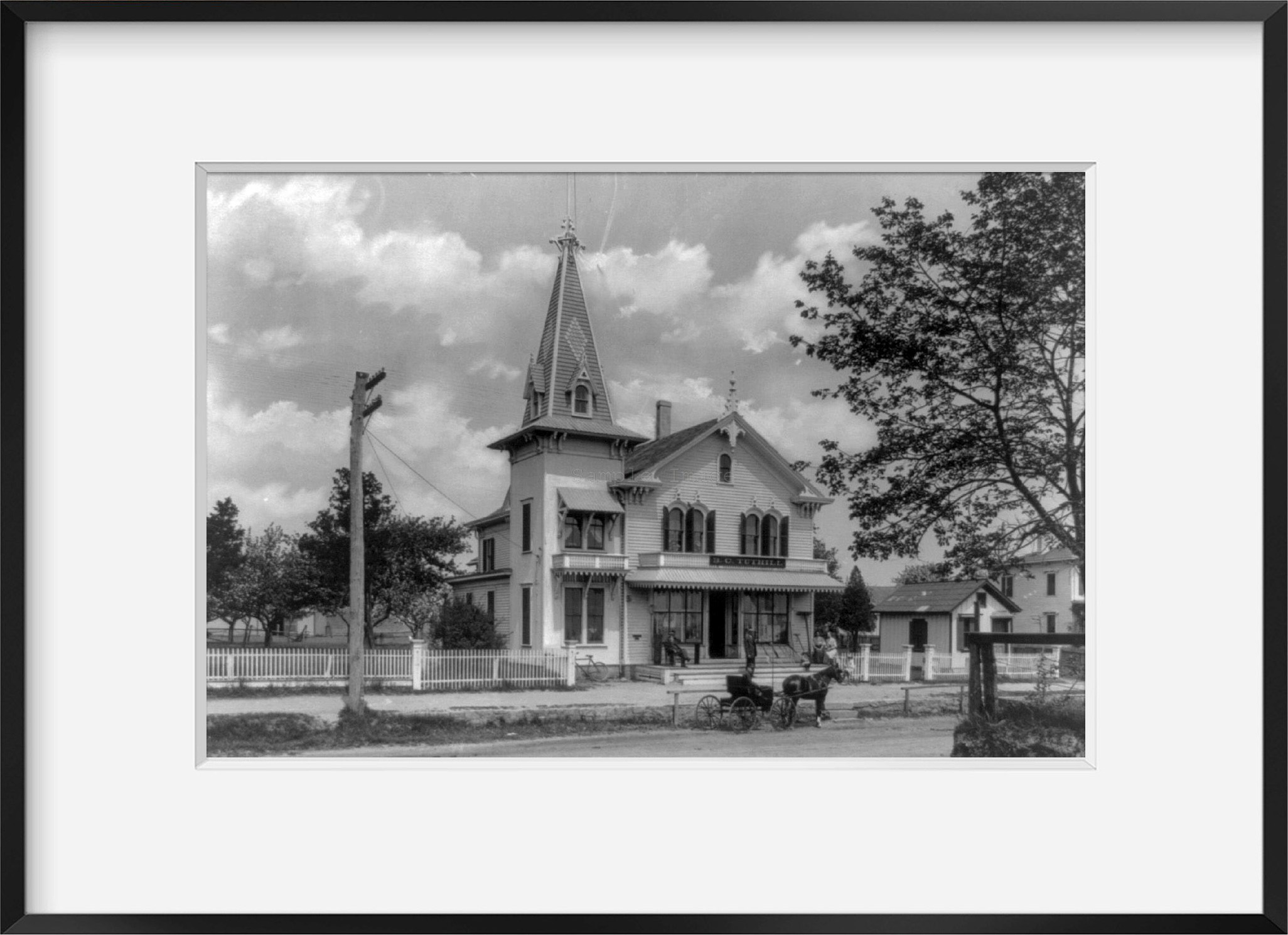Photo East Marion, B.C. Tuthill Store, Post Office, Long Island, New