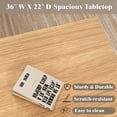 thumbnail image 5 of Swedhaus Modern Coffee Table for Living Room,Multi-functional Wood Center Table with 2 Large Storage Cabinets for Home,Natural Oak, 5 of 8