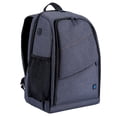 thumbnail image 2 of Sac à Dos Extérieur Portable Imperméable Résistant aux Rayures Double Épaules pour Appareil Photo Reflex Numérique, Appareil Photo de Sport, Trépied et Autres Accessoires de Photographie Gris, 2 of 7