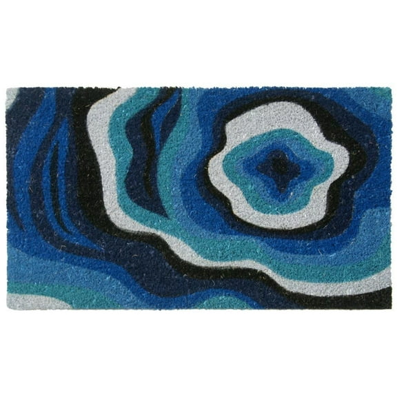 Rubber-Cal  "Obscure Dimension" Modern Doormat, 18 by 30-Inch