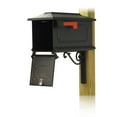 thumbnail image 4 of Kingston Curbside Mailbox with Baldwin front single mailbox mounting bracket, 4 of 4