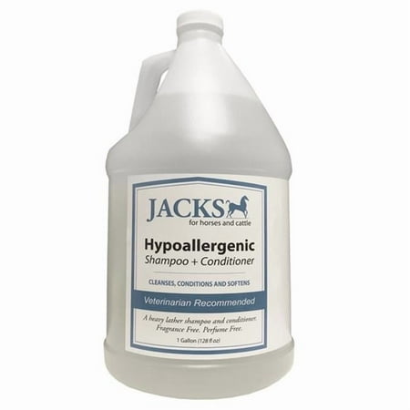 Jacks 480 Jacks Hypoallergenic 2-in-1 Shampoo & Conditioner - 1 gal
