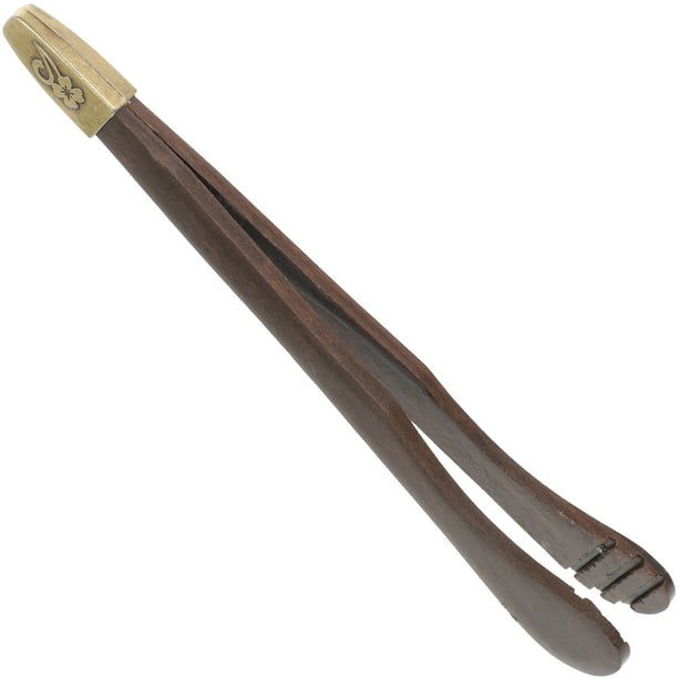 Pinza decorativa para taza de té y pan, pinza para servir comida, pinza antiescaldaduras para té Kung Fu