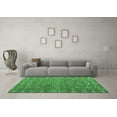 thumbnail image 3 of Ahgly Company Indoor Rectangle Abstract Emerald Green Modern Area Rugs, 7' x 10', 3 of 4