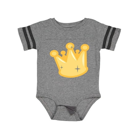 

Inktastic Gold Crown Gift Baby Boy or Baby Girl Bodysuit