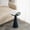 Dark Blue, variant on SolaceHue Farmhouse Pedestal Small End Table Round Martini Table Wood Plant Stand Rustic Drink Table for Small Space Living Room, Bedroom, White