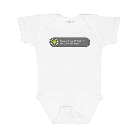 

Inktastic Achievement Unlocked: New Character Created Gift Baby Boy or Baby Girl Bodysuit