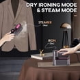 thumbnail image 3 of Vaporizador de viaje Quuejenl, portátil, 1000 W, para ropa pequeña, color morado, 3 of 9