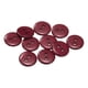 thumbnail image 1 of Botón de costura Uxcell 10Pcs 1/2" (12.5mm) 2 agujeros de resina botones de reemplazo de manualidades, rojo oscuro, 1 of 5