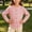 Pink, variant on Girls Knit Cardigans Ribbed Round Neck Single Button Lightweight Spring Fall Comfort Sweaters Gray Size 1-2 Years