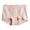 Pink, variant on Seamless Four Corner Briefs High Waist Lifting Shapewear Blue L